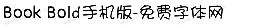 Book Bold手机版字体转换